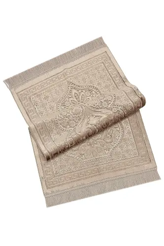Kadife Seccade İnci Velvet Pearl - Kahverengi - Kahverengi - 3