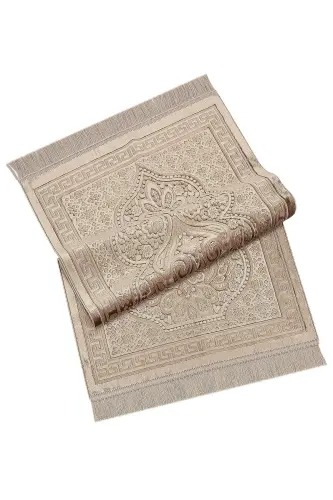 Kadife Seccade İnci Velvet Pearl - Kahverengi - Kahverengi - 7