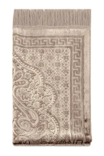 Kadife Seccade İnci Velvet Pearl - Kahverengi - Kahverengi - 9