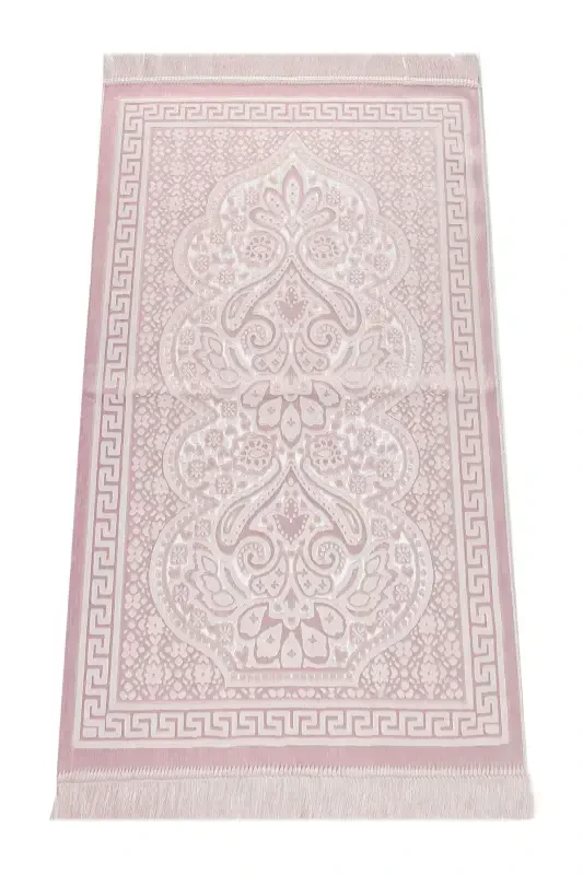 Kadife Seccade Inci Velvet Pearl - Pembe-Pembe - 1