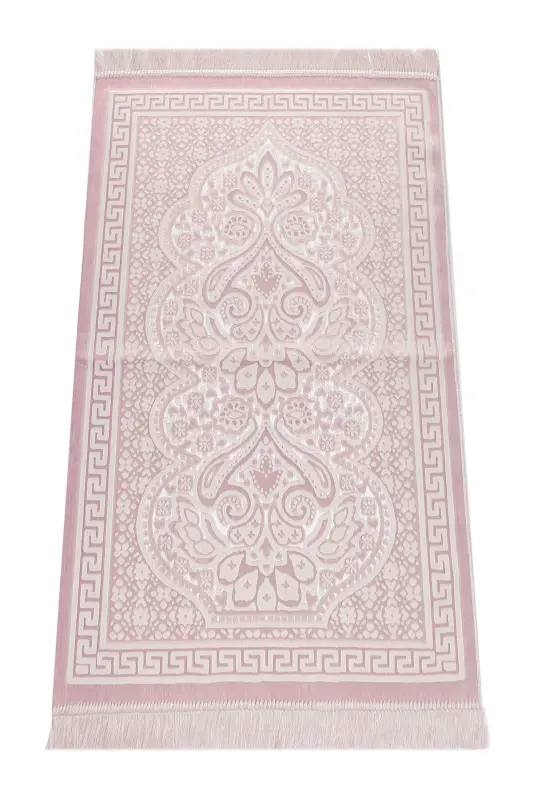 Kadife Seccade Inci Velvet Pearl - Pembe-Pembe - 2