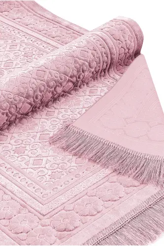 Kadife Seccade İnci Velvet Pearl - Pudra - Pudra - 3
