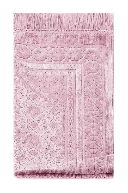Kadife Seccade İnci Velvet Pearl - Pudra - Pudra - 4