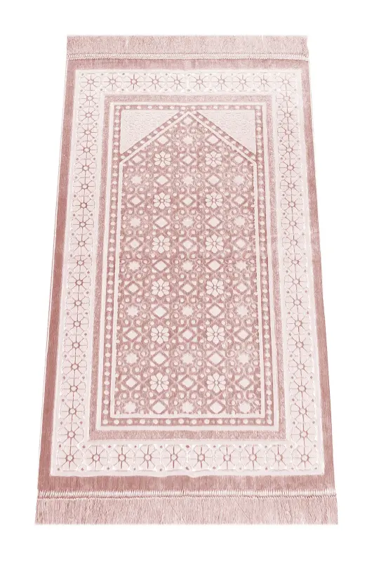 Kadife Seccade İnci Velvet Pearl - Pudra-Pudra - IHVAN ONLINE