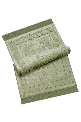 Kadife Seccade İnci Velvet Pearl - Yeşil - Yeşil - 3