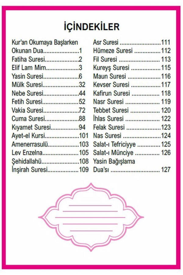 Kadife Yasin Kitabı Cüzü 10lu Iri Yazılı 12*16 Cm 128 Sayfa Hac Umre Doğum Cenaze Mevlit Hediyesi - 7