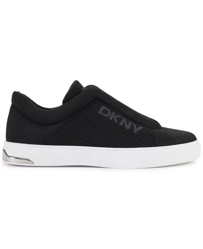Women's Abelina Knit Slip-On Sneakers - Black - 2