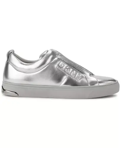 Women's Abelina Slip On Sneakers - Silver - 2