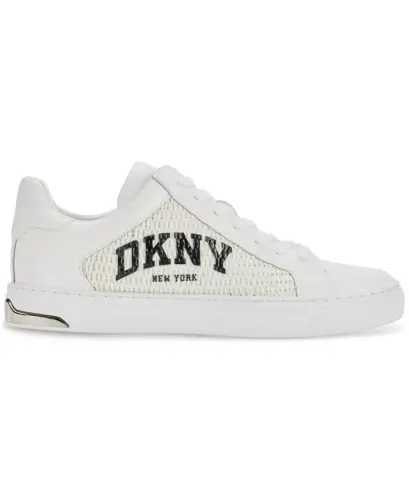 Women's Abeni Arch Raffia Logo Low-Top Sneakers - DKNY (1)
