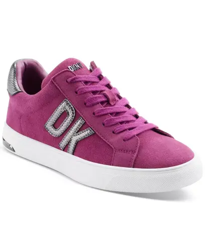 Women's Abeni Lace Up Low Top Sneakers - Berry - 1
