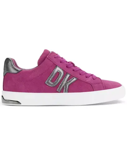 Women's Abeni Lace Up Low Top Sneakers - Berry - DKNY (1)