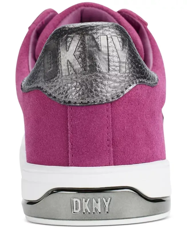 Women's Abeni Lace Up Low Top Sneakers - Berry - 3