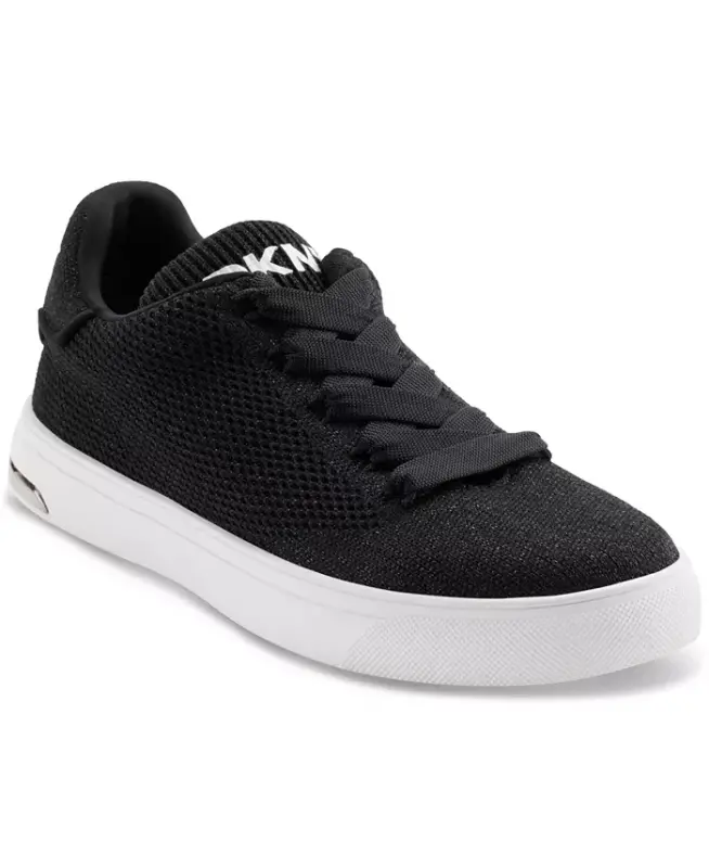 Women's Abeni Lace-Up Low-Top Sneakers - Black - 1