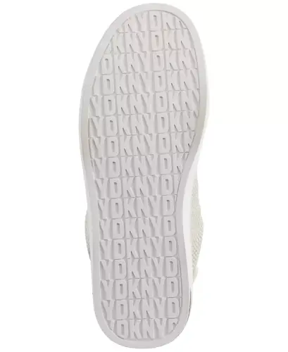 Women's Abeni Lace-Up Low-Top Sneakers - Bone/Silver - 5