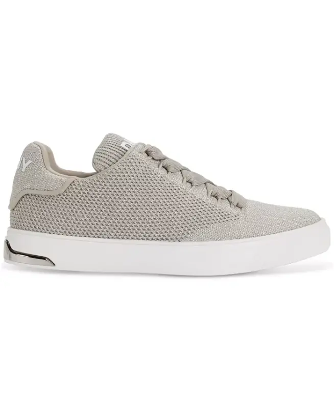 Women's Abeni Lace-Up Low-Top Sneakers - Stone Grey/Silver - 2