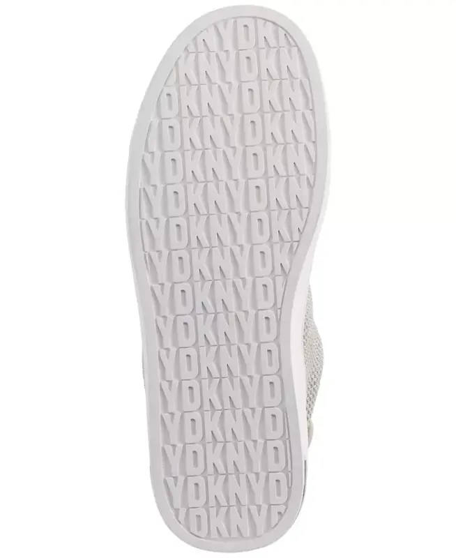 Women's Abeni Lace-Up Low-Top Sneakers - Stone Grey/Silver - 5