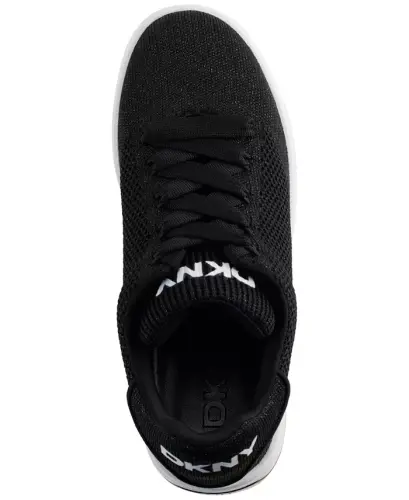 Women's Abeni Lace-Up Low-Top Sneakers - Black - 4