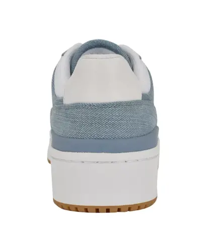 Women's Alondra Lace-Up Platform Sneakers - Blue Denim - 3