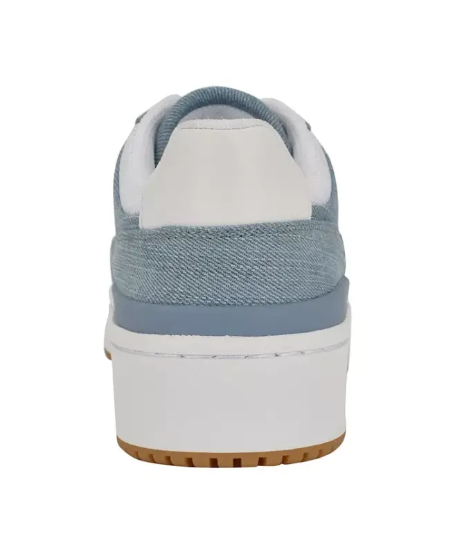 Women's Alondra Lace-Up Platform Sneakers - Blue Denim - 3