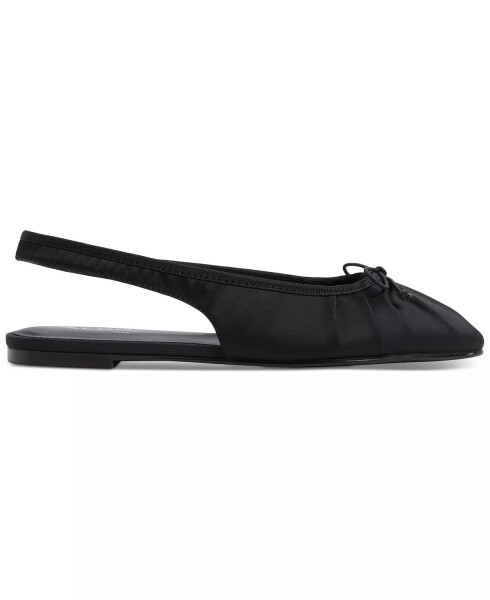 Women's Arlet Slingback Flats - Black Satin - ALDO (1)