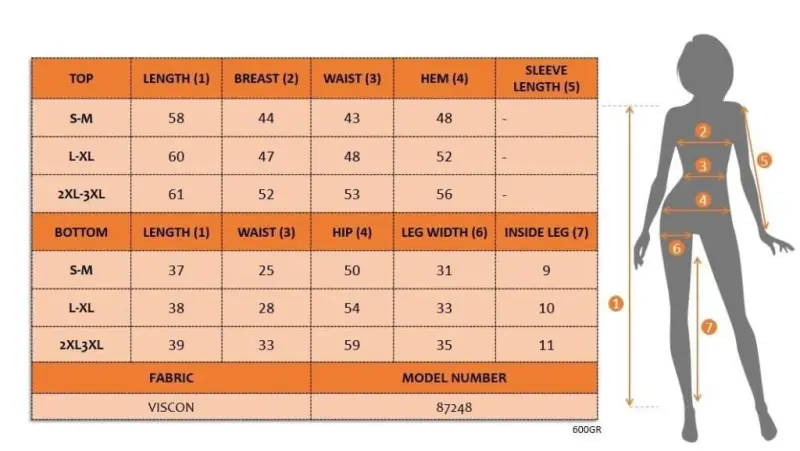 Kadın Askılı V Yakalı Viskon Bluz Ve Short Gecelik Takım - 6