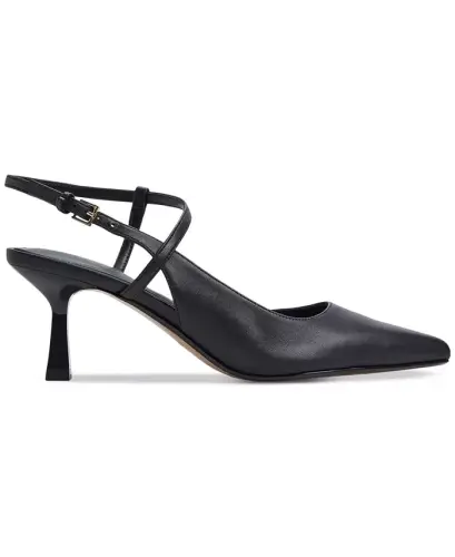 Women's Axelle Asymmetric d'Orsay Pumps - Black - 2