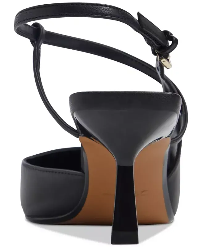 Women's Axelle Asymmetric d'Orsay Pumps - Black - 3