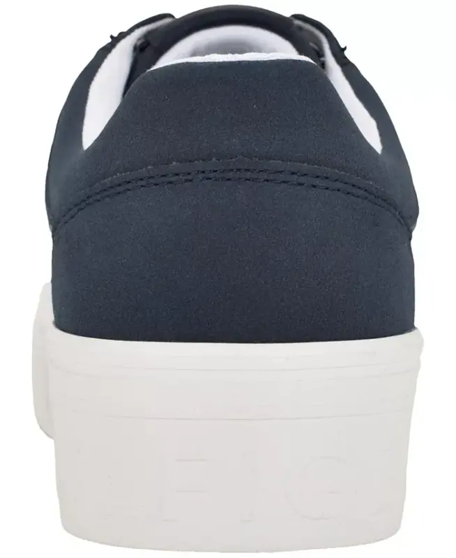 Women's Badria Logo Platform Sneakers - Dark Blue/White - 3