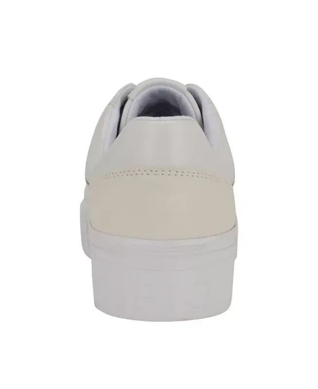 Women's Badria Logo Platform Sneakers - White - 3