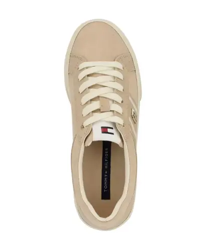 Women's Badria Logo Platform Sneakers - Light Natural - 4