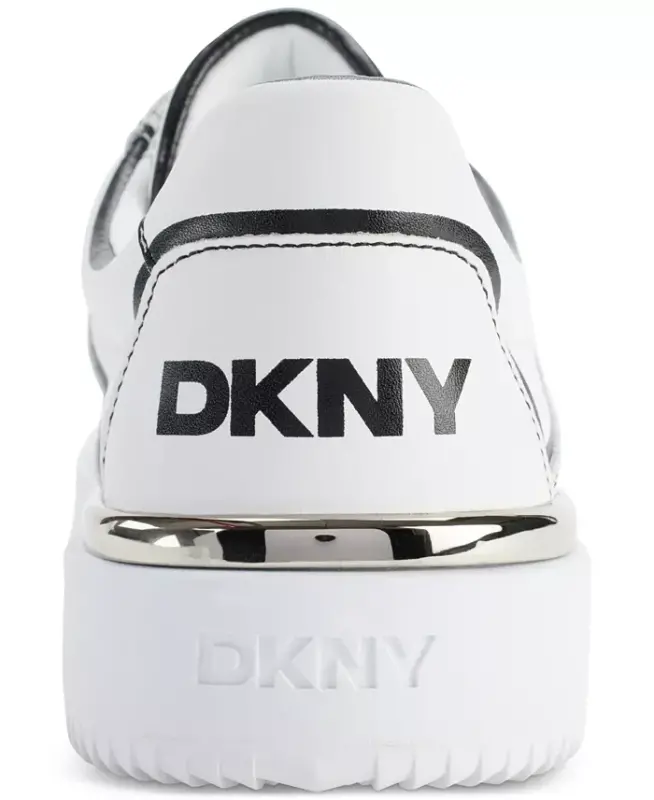 Women's Baylor Lace-Up Sneakers - White/ Black - 3