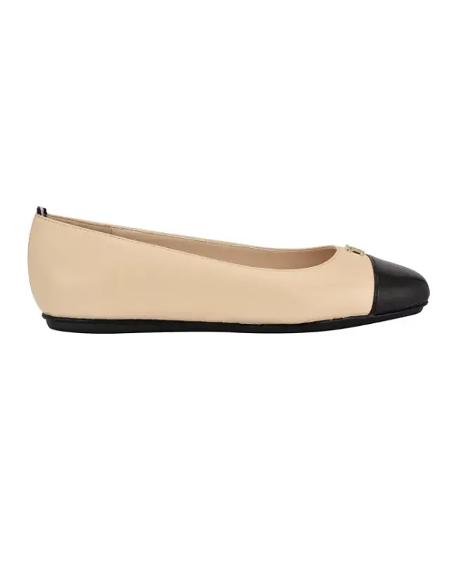 Women's Bekim Cap Toe Ballet Flats - Ivory - 2