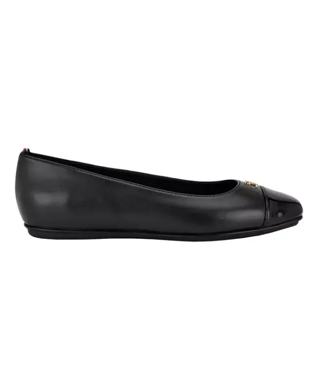 Women's Bekim Cap Toe Ballet Flats - Black - 2