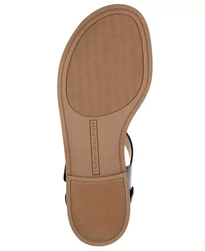 Women's Bennia Flat Thong Sandals - Black - 5