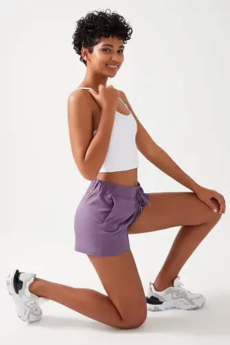 Kadın Beyaz Askılı Hafif Destekli Kaplı Spor Sütyeni Straps-Beyaz - 3