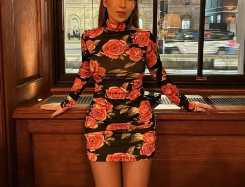 Kadın Bisiklet Yaka Kısa Kol Baskılı T-shirt - Siyah - BÜYÜKBEDENIZ (1)