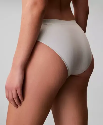 Women's Bonded Flex Bikini Underwear QD3960 - Sky Gray - CALVIN KLEIN (1)