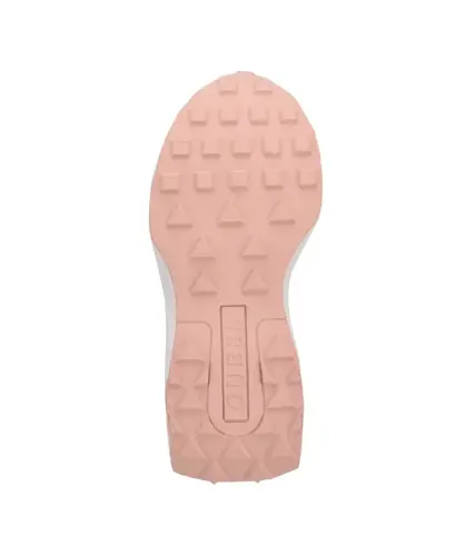 Women's Calebb Chunky Platform Fashion Sneakers-Pink/White - 5