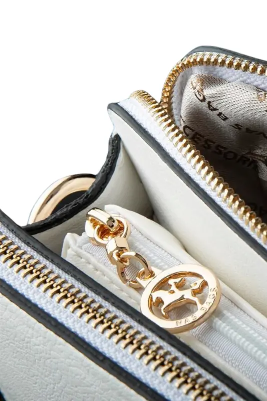 Kadın Çapraz Çanta - Beyaz-Beyaz - 4