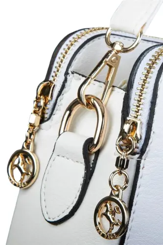 Kadın Çapraz Çanta - Beyaz-Beyaz - NAS BAG (1)