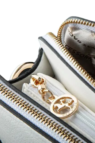 Kadın Çapraz Çanta - Beyaz-Beyaz - 4