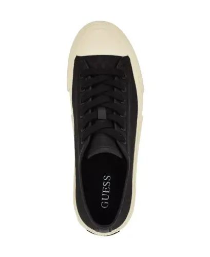 Women's Carey Jacquard Logo Lace-Up Sneakers - Black Logo - 4