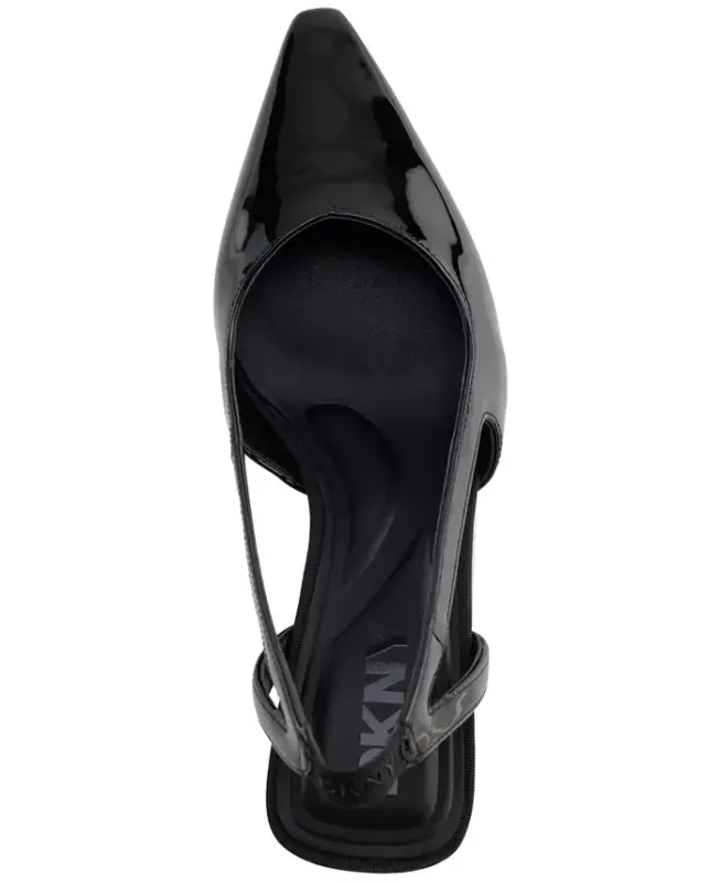 Women's Carson Pointed-Toe Slingback Pumps - Black - 4