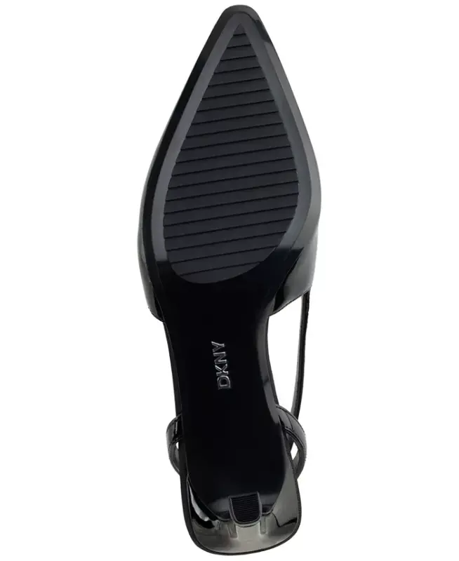 Women's Carson Pointed-Toe Slingback Pumps - Black - 5