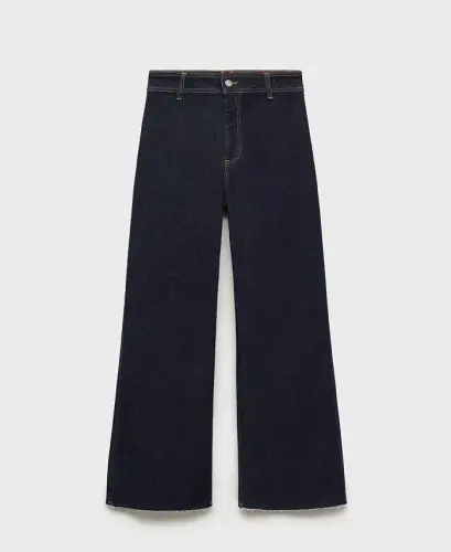 Women's Catherin Culotte High-Rise Jeans - Open Blue - 6