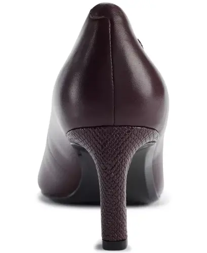 Women's Charlie Slip-On Pumps - Dark Cherry - 3