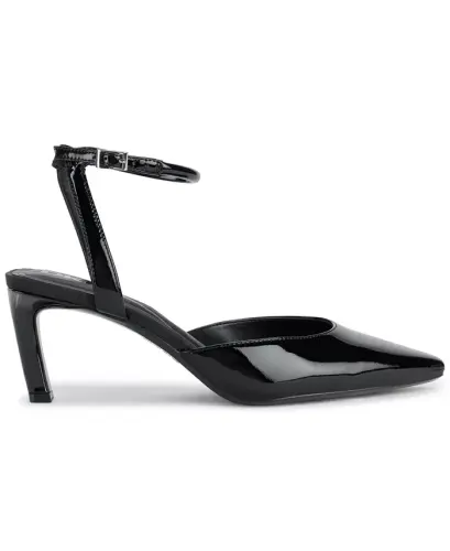 Women's Charolette Ankle Strap Pumps - Black - 2