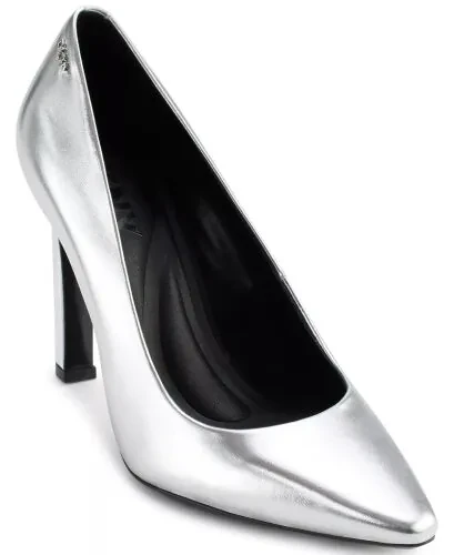Women's Chrystie High Heel Pumps-Silver - DKNY