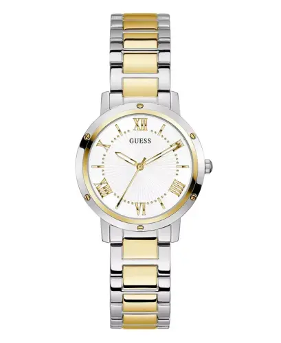 Women's Two Tone Stainless Steel Bracelet Watch, 34mm - Two Tone - 1