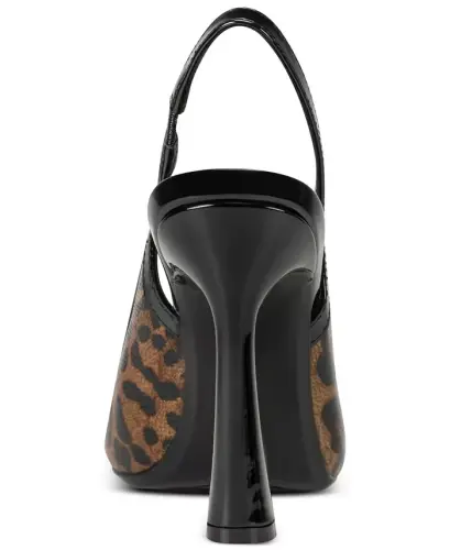 Women's Cinette Slingback Pointed Toe Pumps - Natural Multi Leopard - DKNY (1)